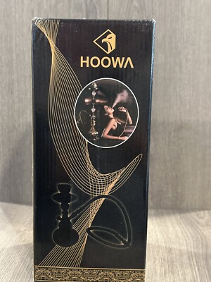 Hoowa 11'' Premium 2 Hose Hookah W/travel Bag, Mosaic- NEW!