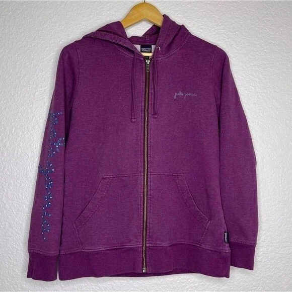 Patagonia purple hoodie hot sale