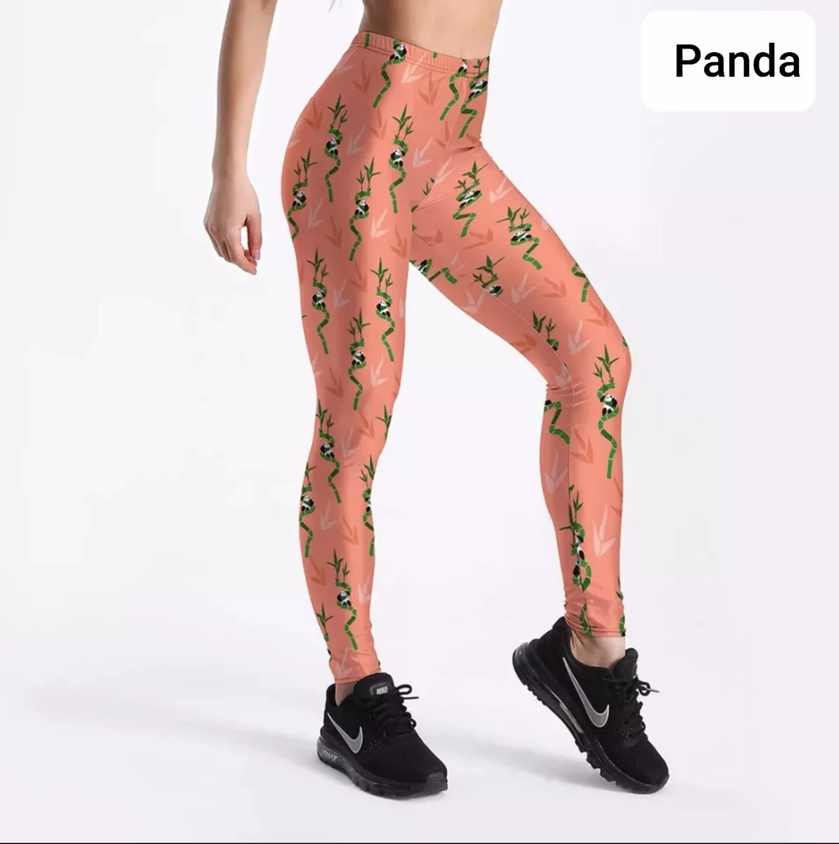 Sale Leggings Sports Yoga Pants Digital 3D Printed Panda Hot in