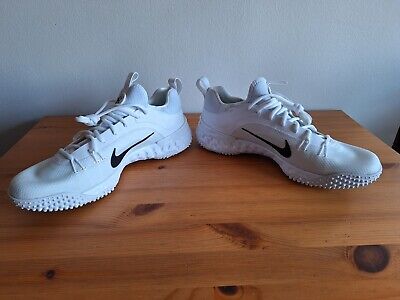 Nike Huarache 9 Elite TF LAX Turf Lacrosse Shoes White Nike Huarache 9 Elite TF LAX Turf Lacrosse Shoes White