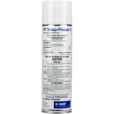 PT Wasp Freeze II Wasp and Hornet Insecticide 14 oz Aerosol Can BASF