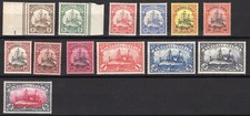 Dt. Kolonien Marshall-Inseln Mi.Nr. 13-25 postfrisch, einwandfrei mit Attest