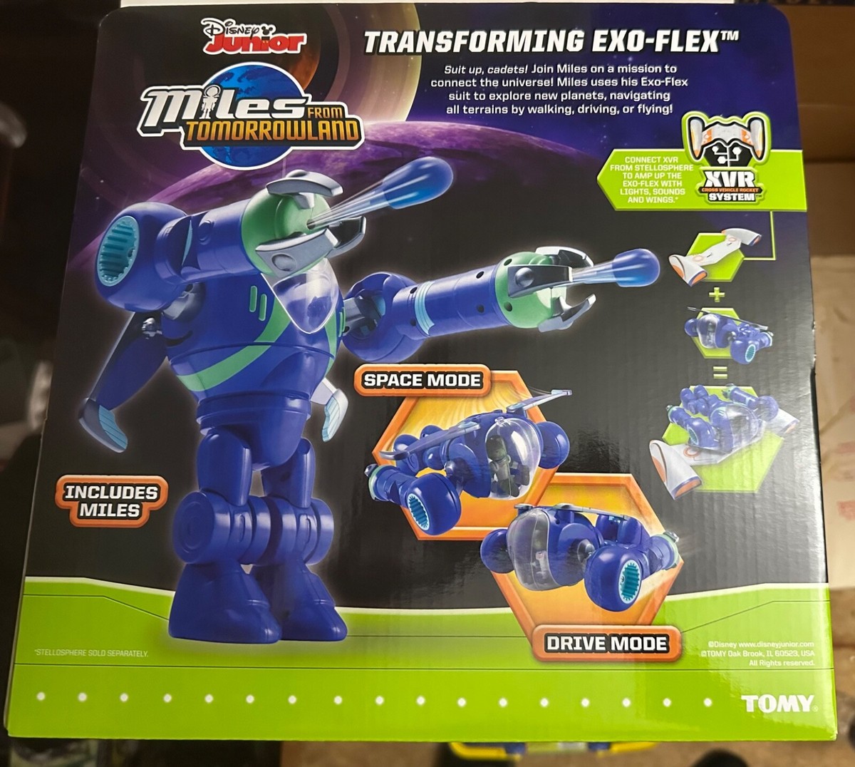 NEW Disney Junior Miles From Tomorrowland Transforming Exo-Flex