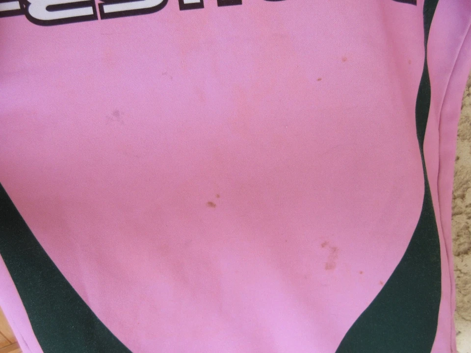 Maillot rugby PORC PARIS OLYMPIQUE porté n°22 rose L - Photo 2/4