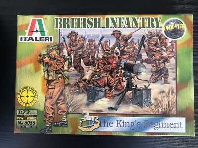 Italeri esci 6056 1:72 Britisch infantry 