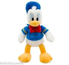 NWT Disney Store Donald Duck Plush 9" Tall Mini Bean Doll Stuffed Animal