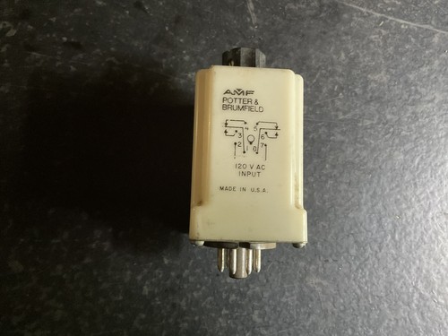 AMF Potter & Brumfield Plug in Relay CKB-38-71064 600434-9S - 第 1/2 張圖片