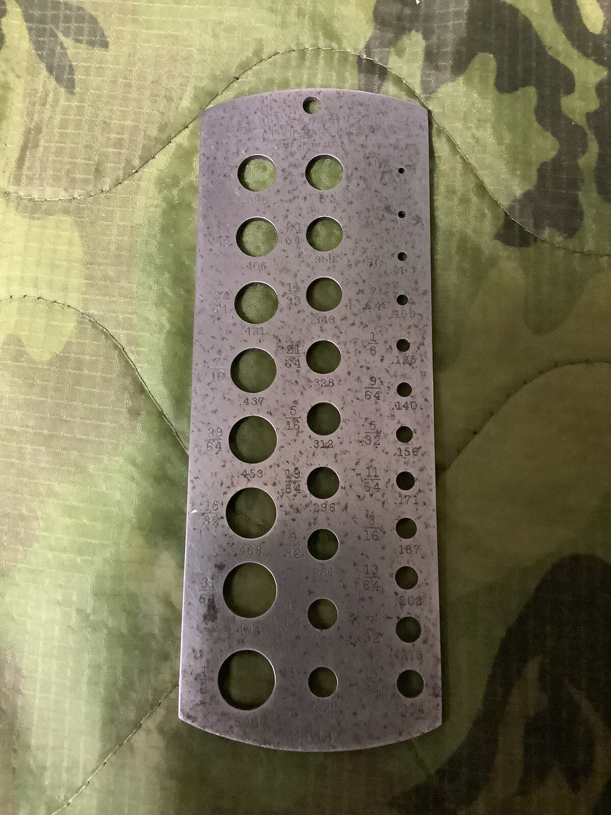 Starrett No. 187 Jobbers Drill Gage eBay