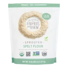 One Degree Flour Spelt Sprouted Organic 80 Oz (Pack Of 4)