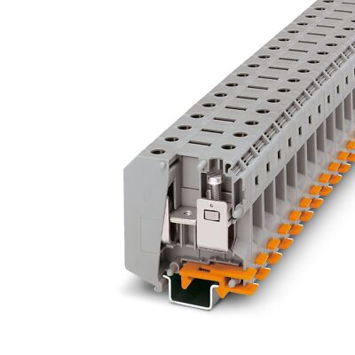 10pcs PHOENIX UKH 50 3009118 High-current Terminal Block 2 Connections Gray New