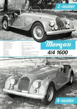 Morgan 4/4 1600 e più 8 foglietto vendita anni 80