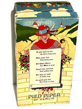 Vintage 1940's MOTHER GOOSE SHOE BOX Children's Shoe Box EMPTY - NO SHOES  