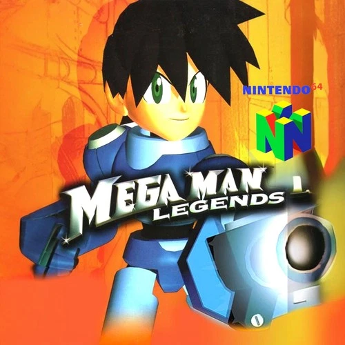 N64 Mega Man Legends (Nintendo 64, 1997) - Blue - Pre-owned