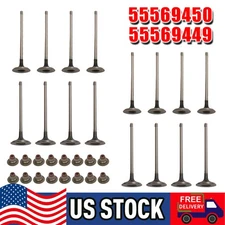 55569450 55569449 Engine Intake Exhaust Valves For 11-18 CHEVY SONIC CRUZE 1.8L