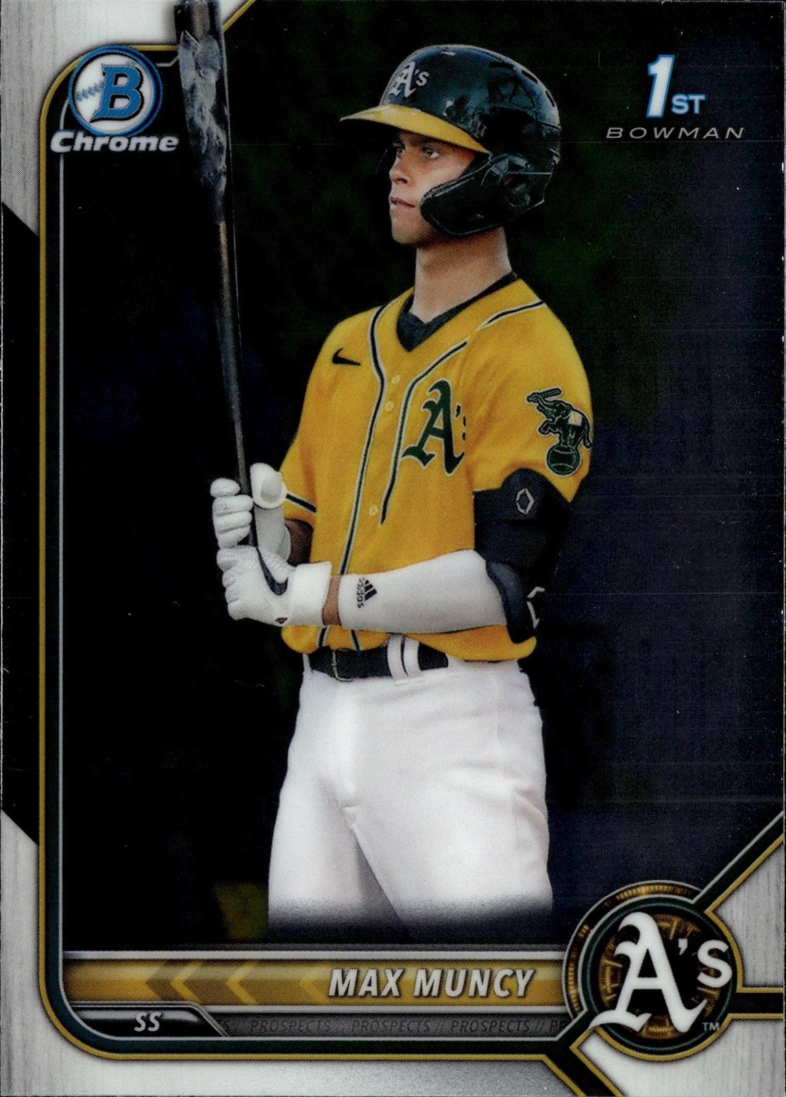 2022 Bowman Chrome Prospects Max Muncy 1st Card #BCP-89 A
