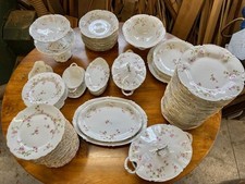 Servizio di Piatti in Porcellana di Limoges_Conservato_car 3348