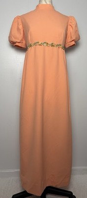 green emerald velvet dress My Lush Oasis Empire Waist Dress Pink and Peach main image 0