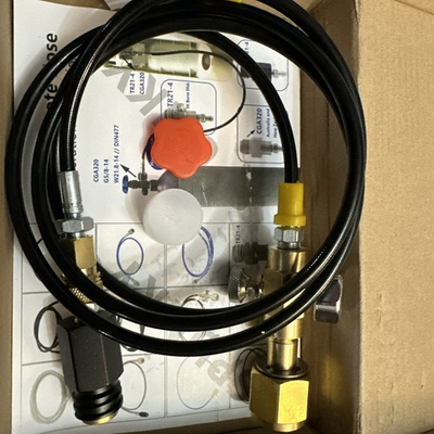 #ad Soda Machine Co2 Adapter Hose High Pressure 60quot; Stainless Steel CGA320 to TR21 4 $23.79