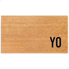 Door Mat - Welcome Mat for Front Door with Non-Slip Backing - Durable Coir Do...