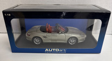 AUTOART PORSCHE BOXTER S SILVER 1/18 SCALE VERY NICE!!!!
