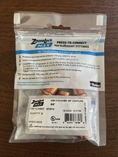 Zoomlock MAX Press To Connect Fittings 5/8” Coupling 5 Pack