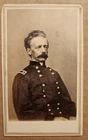 carte de visite of Union Maj Gen Henry W. Slocum. Part  of the March to the Sea