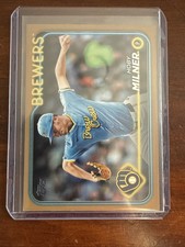 Hoby Milner 2024 Topps Update Gold 1444 /2024 Brewers #US87