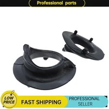 2x Car Rear Lower Coil Spring Insulator Black Fits 2006-11 Honda Civic 1.8L 2.0L