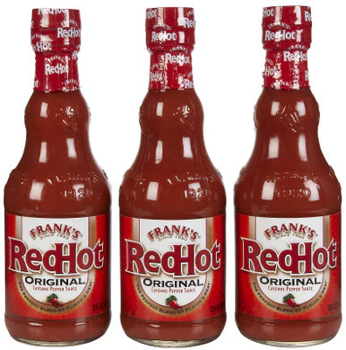 Frank's RedHot Original Sauce - 12 Unzen - 3er Pack {Importiert aus Kanada} - Bild 4 von 4
