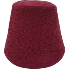 Phoenix Dye Works Medium Raspberry Relaxed Chempun Knitting Vintage Yarn Cones