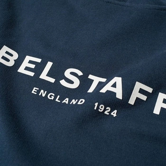 OFF WHITE Belstaff 1924 Hoodie Dark Ink Off White