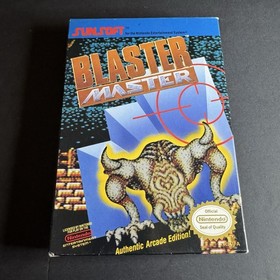 Blaster Master (Nintendo NES) Complete in Box CIB - Very Good Condition