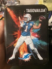 EMPTY Tua Tagovaiola MJ Holdings exclusive Collectible Color Blast Used. NFL