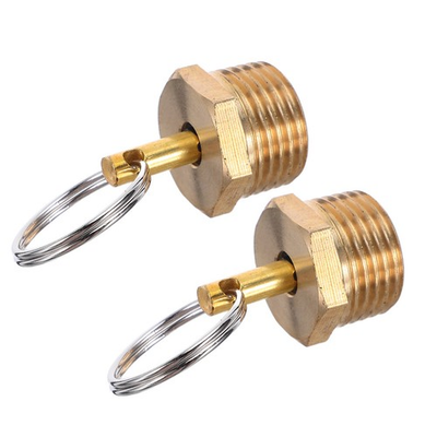 #ad 2pcs Manual Drainage Valve Waste Tank Valve Prevents Sink Clogged Overflow $16.29