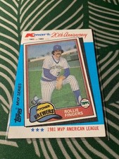 1982 Topps Kmart MVP Series - Rollie Fingers #40 - FREE SHIPPING