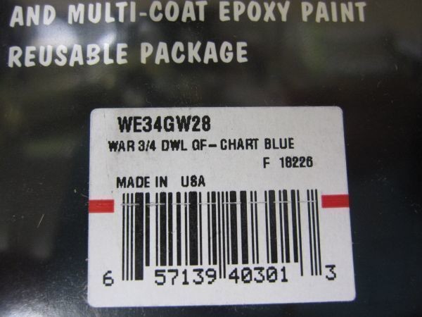 War Eagle Gold Frame Double Willow Spinnerbait 3/4oz #28 Chart Blue New Piano - Image 2