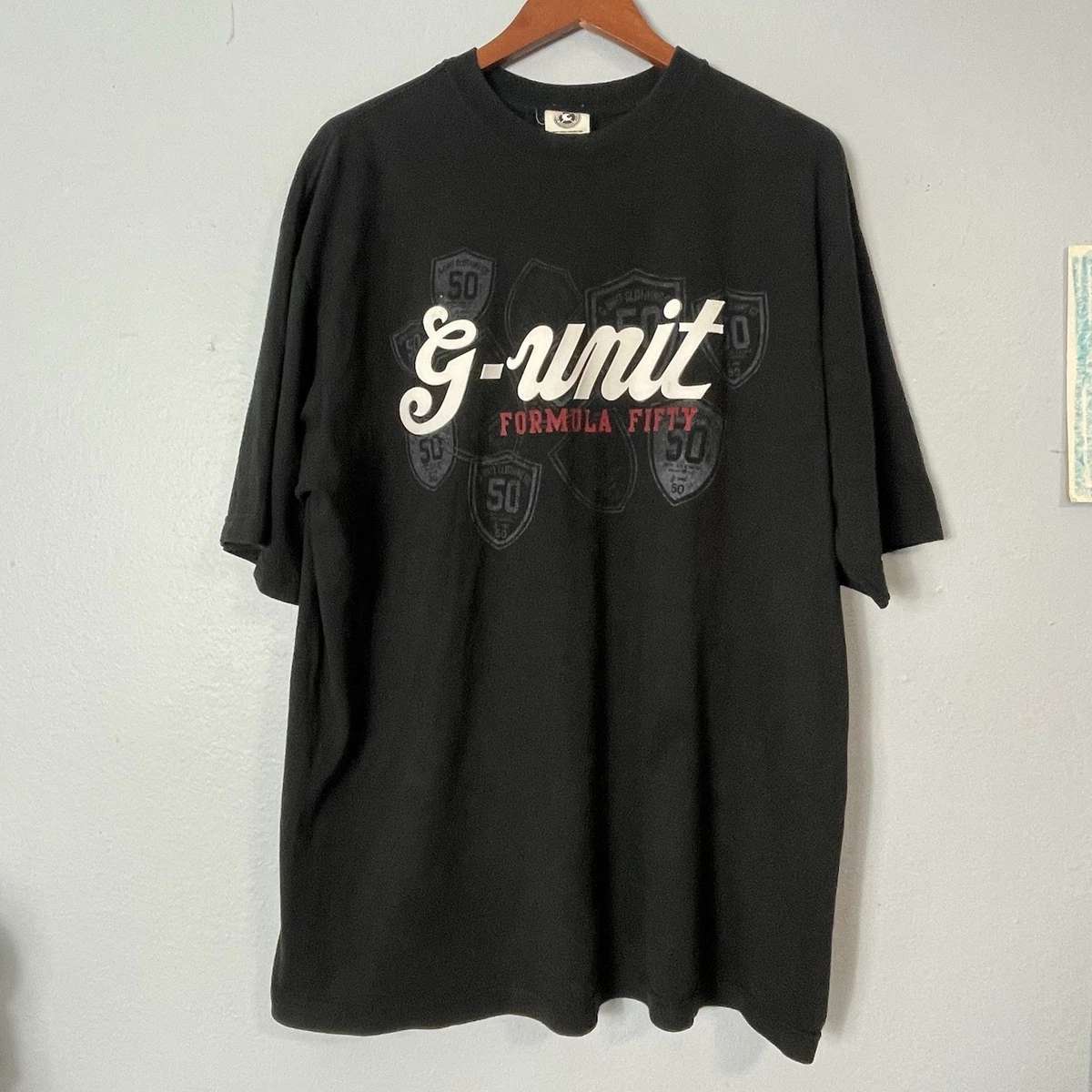 T-shirt G UNIT Homme Noir - Coton, Col Rond - Taille S à 5XL - Neuf Avec étiquettes US