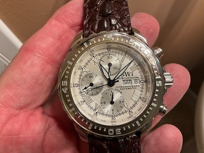 SWI SWISS WATCH INTERNATIONAL SWISS MADE 46MM AUTO CHRONO VALJOUX 7750 LE#14/500