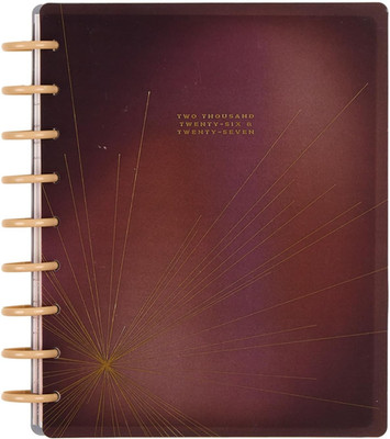 Happy Planner Disc Bound Planner July 2026–June 2027, Includes 3
