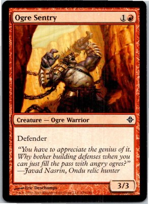 Ogre Sentry Magic_the_gathering Rise of the Eldrazi Lightly played