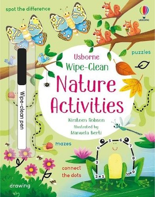 Kirsteen Robson Manuela Bert Wipe-Clean Nature Activitie (Paperback) (UK IMPORT)