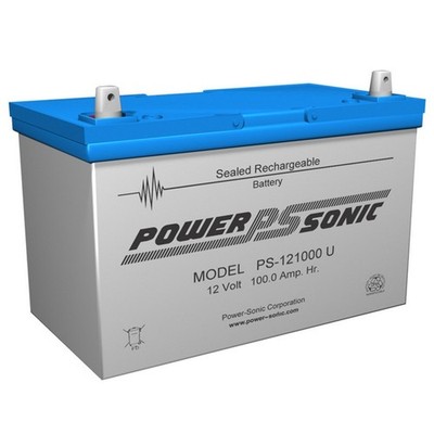 Power-Sonic 12V 100Ah AGM Sealed Lead Acid Battery UB121000 Group 27