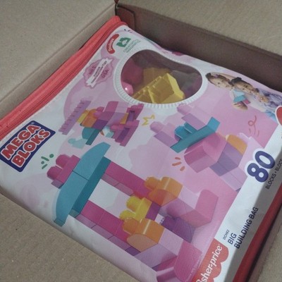 Mega Bloks First Builders Big Building Bag - 80 Pieces