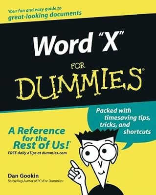 Word 2003 for Dummies, Gookin, Dan, Used; Good Book