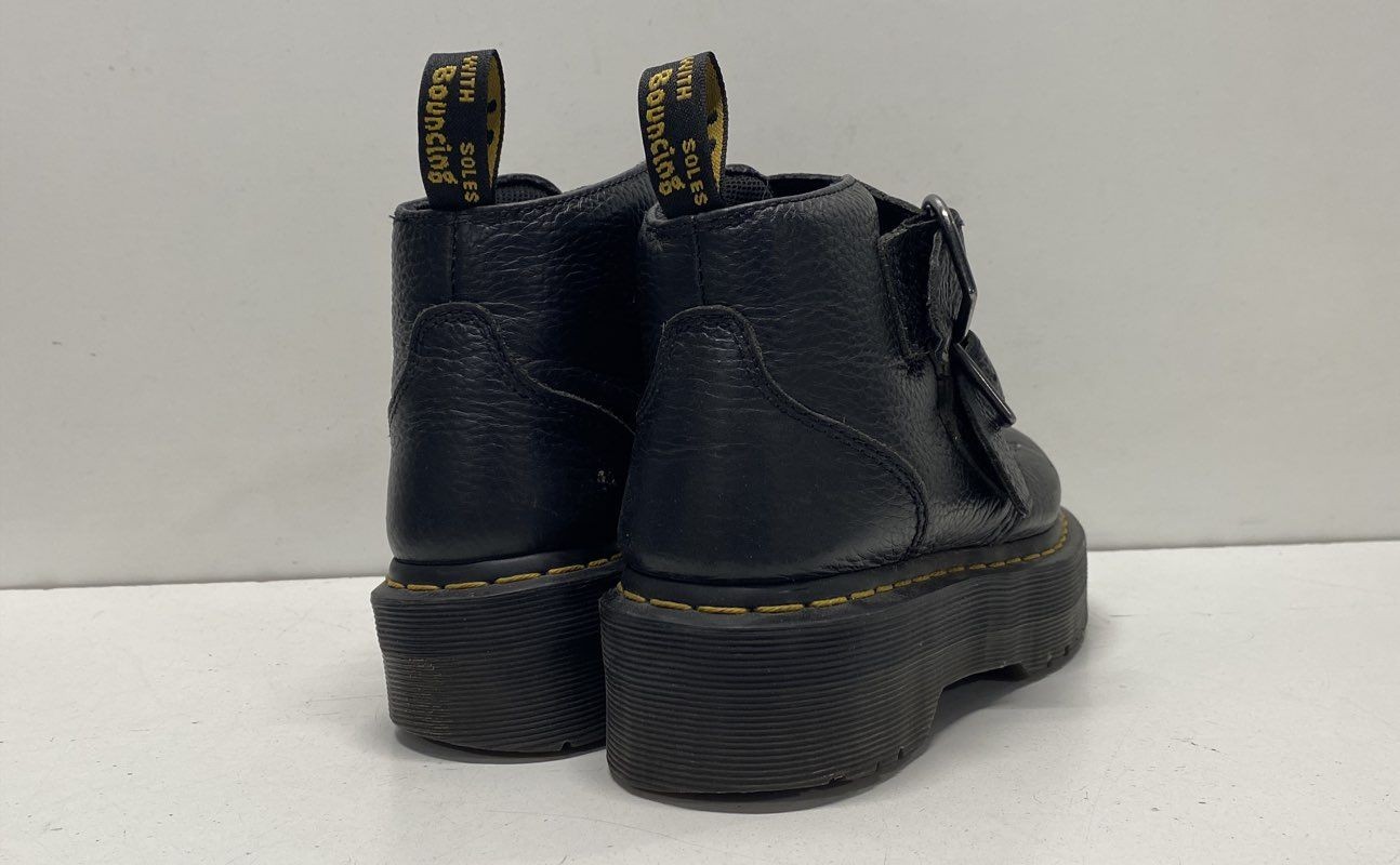 Dr. Martens Black Solid Platform Boot Boot Women … - image 4