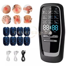 27 Modes Tens Unit Muscle Therapy Pain Relief Stimulator Machine Pulse Massager~