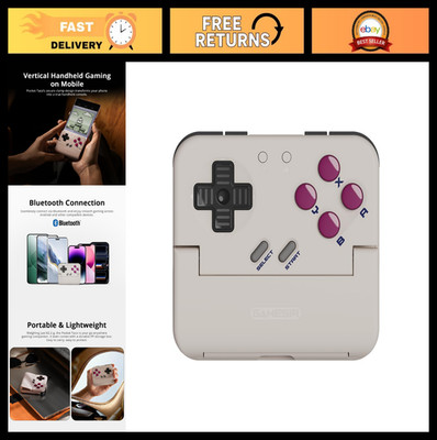 Portable Bluetooth Mobile Gaming Controller - Retro Arcade Gamepad for Android,