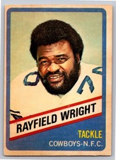1976 Wonder Bread All-Star Series - #8 Rayfield Wright | Dallas Cowboys VG