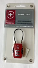 Victorinox Cable Lock with 3 digit combination