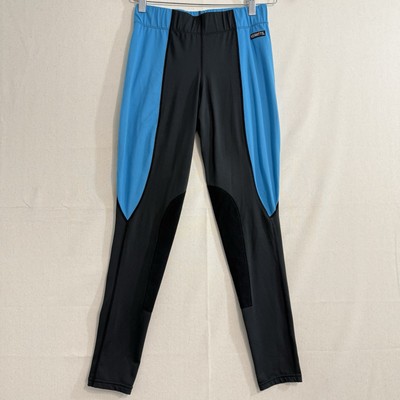 Kerrits Women's Equestrian Riding Tights Blue Medium Pull On Pants